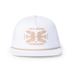 Laredo Five Panel - White/Gold