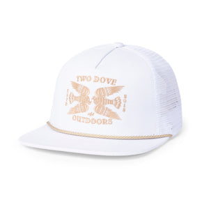 Laredo Five Panel - White/Gold