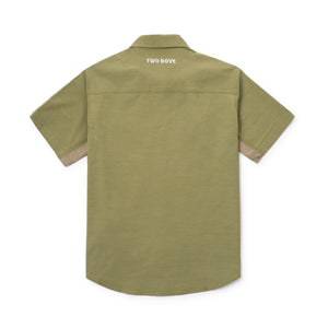 The Rio Ultimate Outdoor Blend Short Sleeve - Olive Green