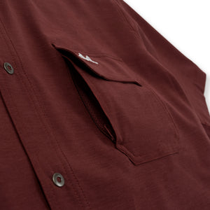 The Rio Ultimate Outdoor Blend Short Sleeve - Maroon