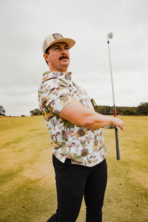 South Coast Camo Golf Polo
