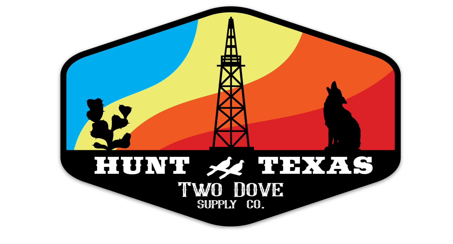 Hunt Texas Decal