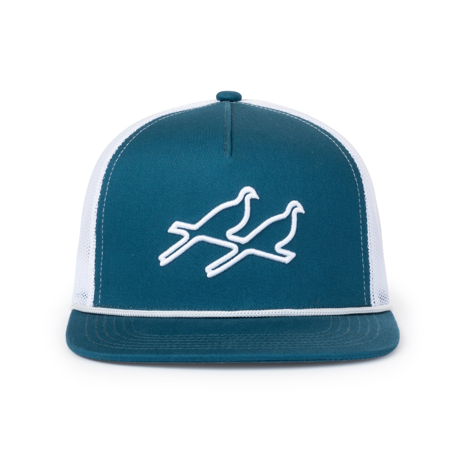 Puff Logo Trucker - Teal