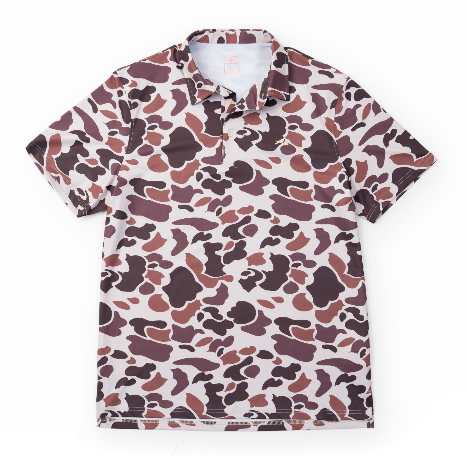 Boone Vintage Camo Golf Polo