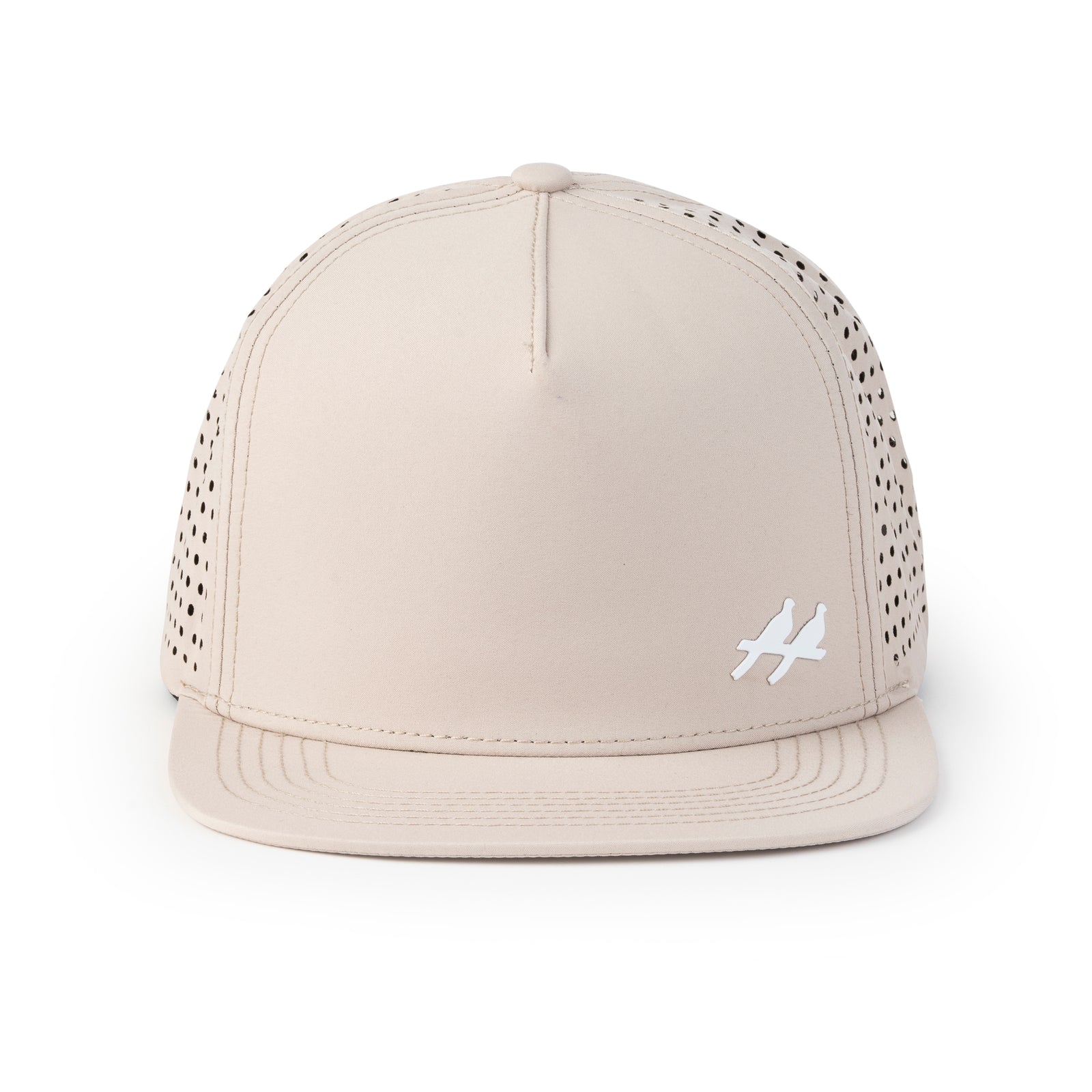 H2O Perforated Small Logo - Tan