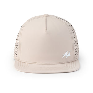 H2O Perforated Small Logo - Tan