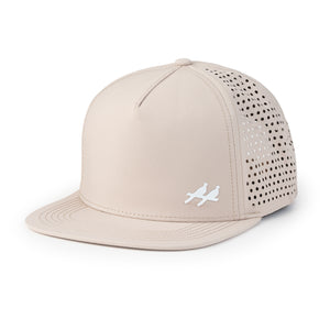 H2O Perforated Small Logo - Tan