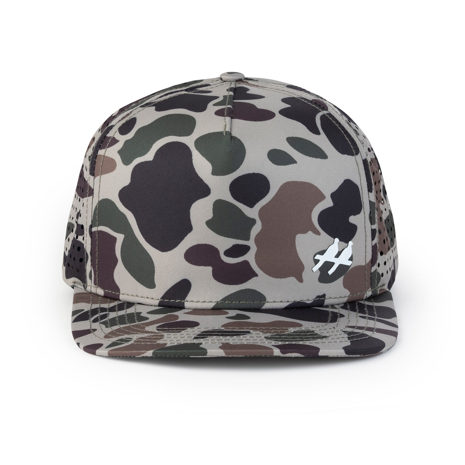H2O Perforated Small Logo - Camo