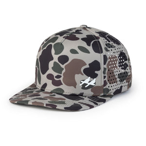 H2O Perforated Small Logo - Camo