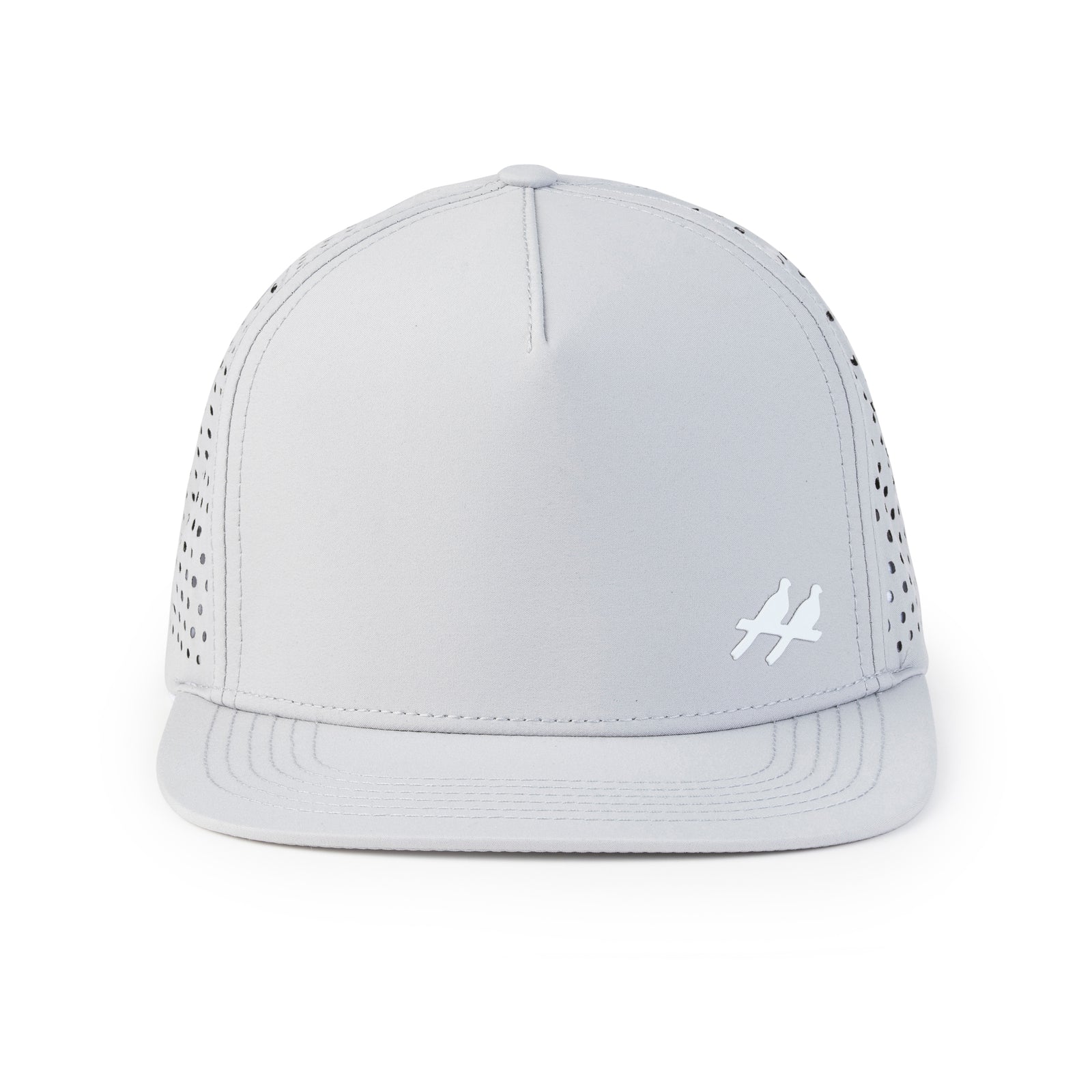 H2O Perforated Small Logo - Grey