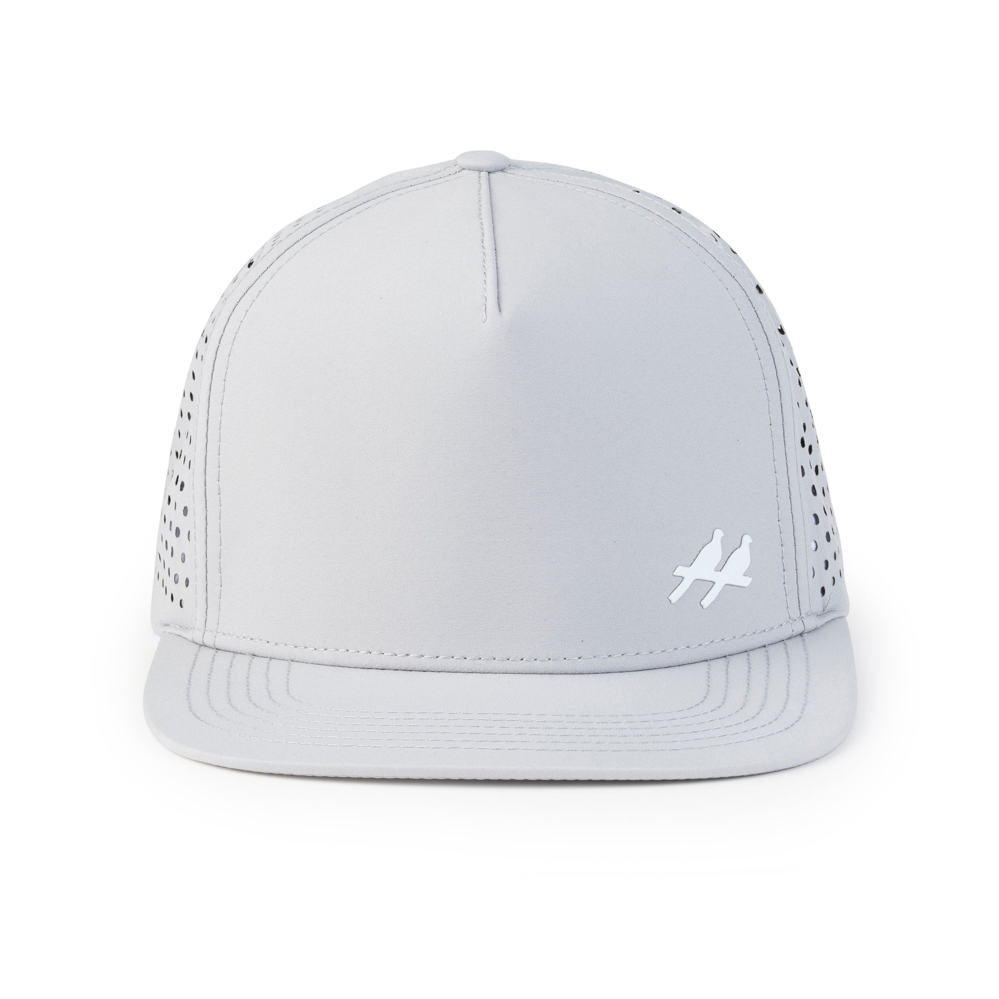 H2O Perforated Small Logo - Grey