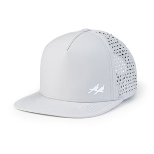 H2O Perforated Small Logo - Grey