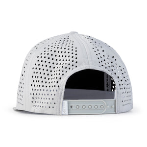 H2O Perforated Small Logo - Grey