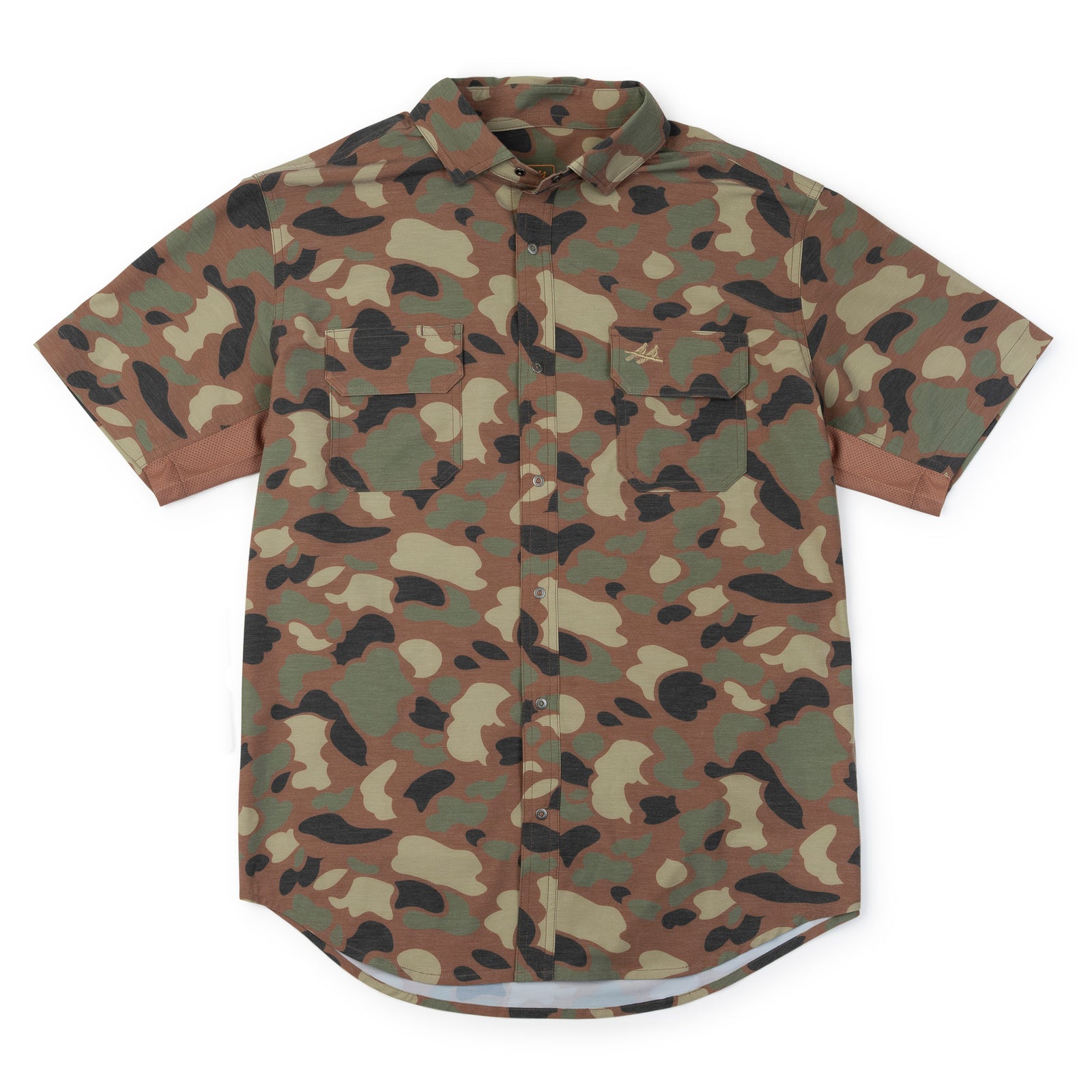 Rio Ultimate Outdoor Blend Short Sleeve - Woodland Camo