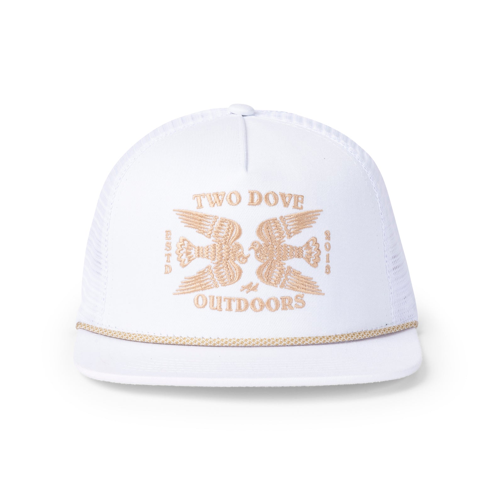 To live and Die in LA 5 Panel Snap Back Cap in Green/Beige