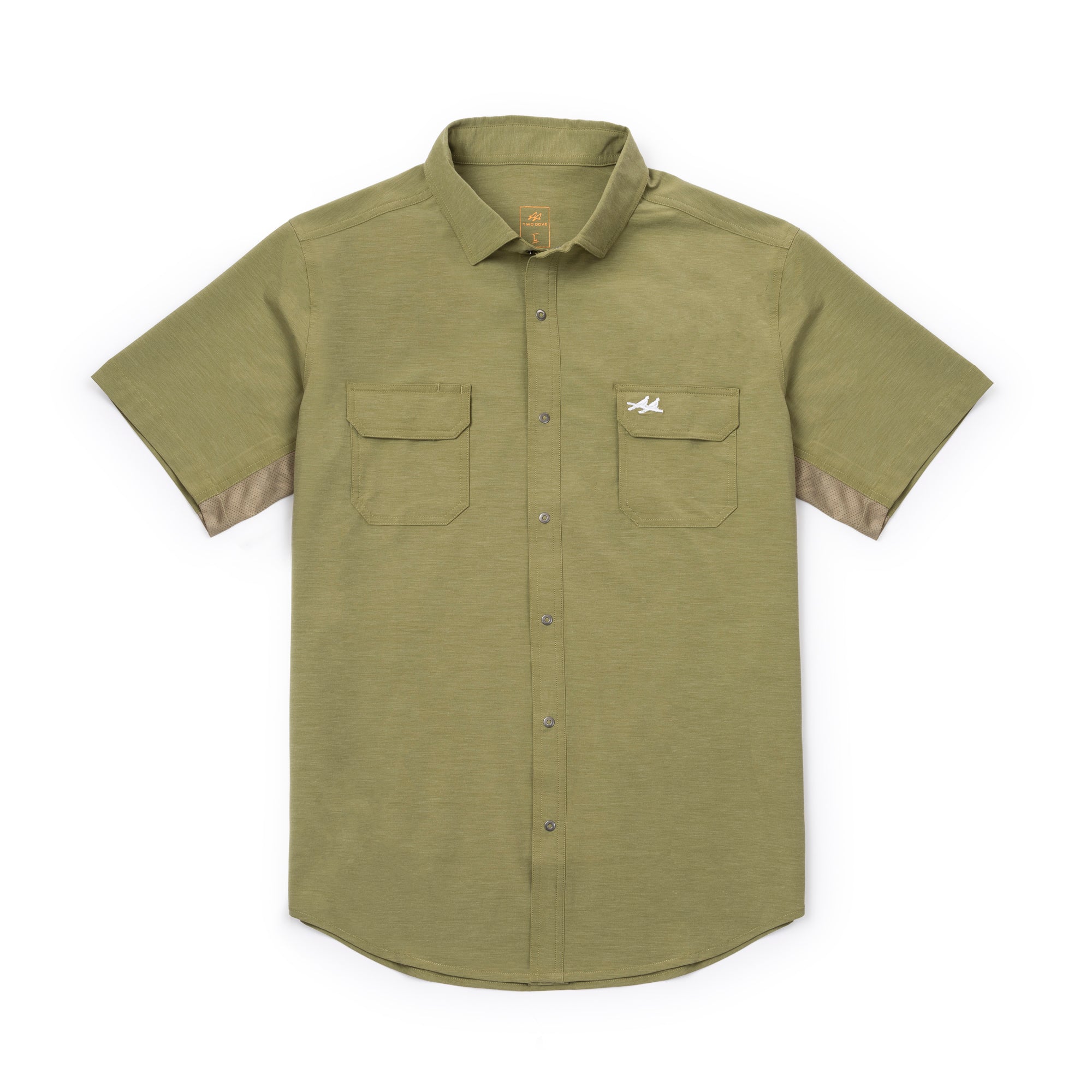 The Rio Ultimate Outdoor Blend Short Sleeve - Olive Green