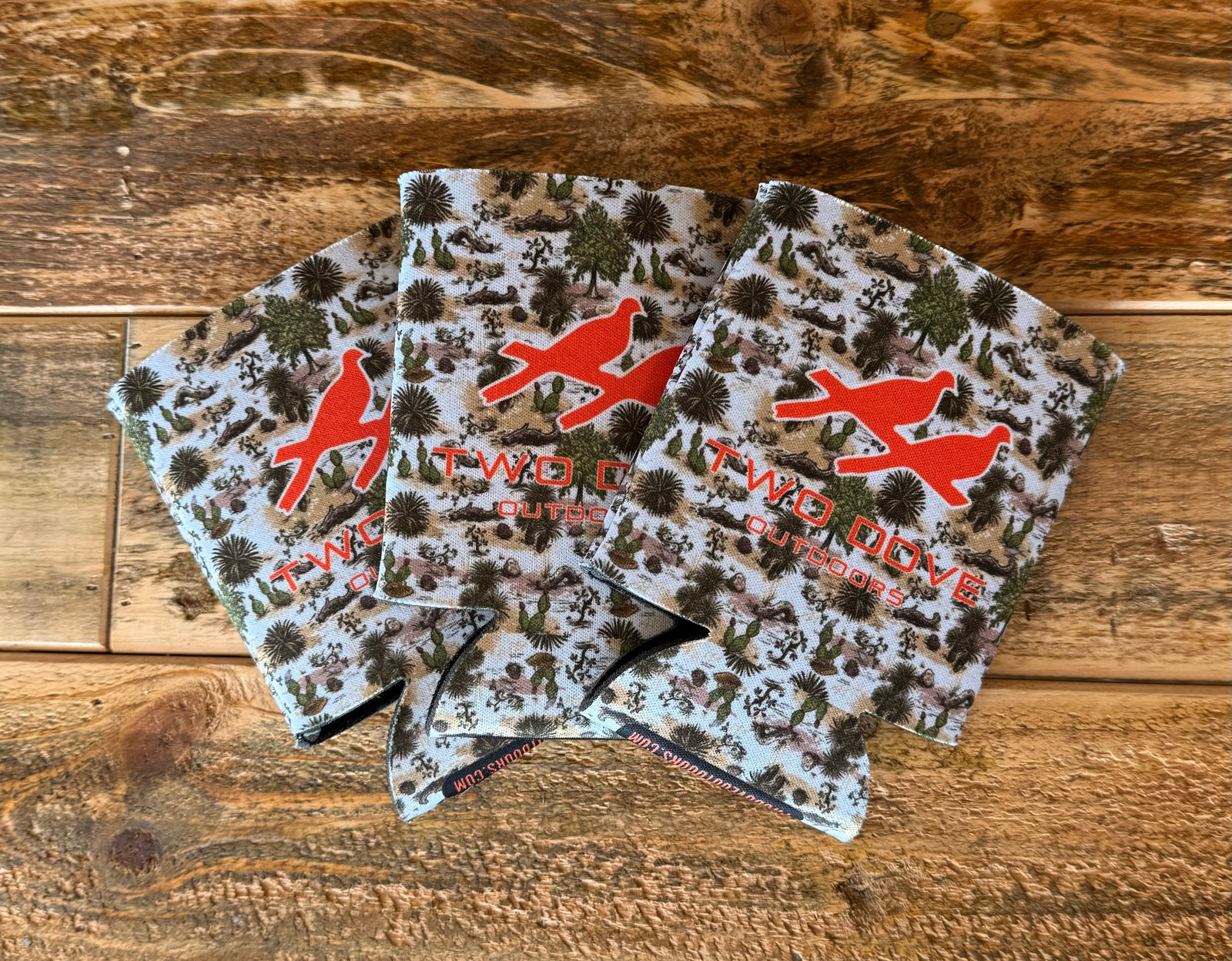 Two Dove Neoprene Koozie - South Coast Camo