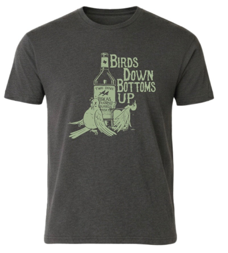 Birds Down Bottoms Up - Grey