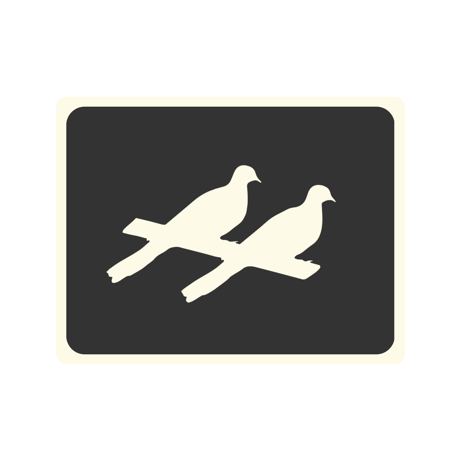 Two Dove Original Decal