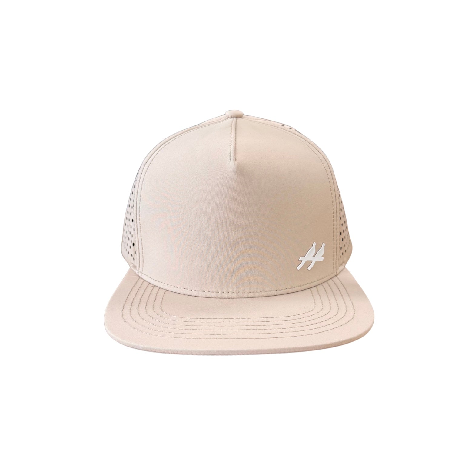 H2O Perforated Small Logo - Tan
