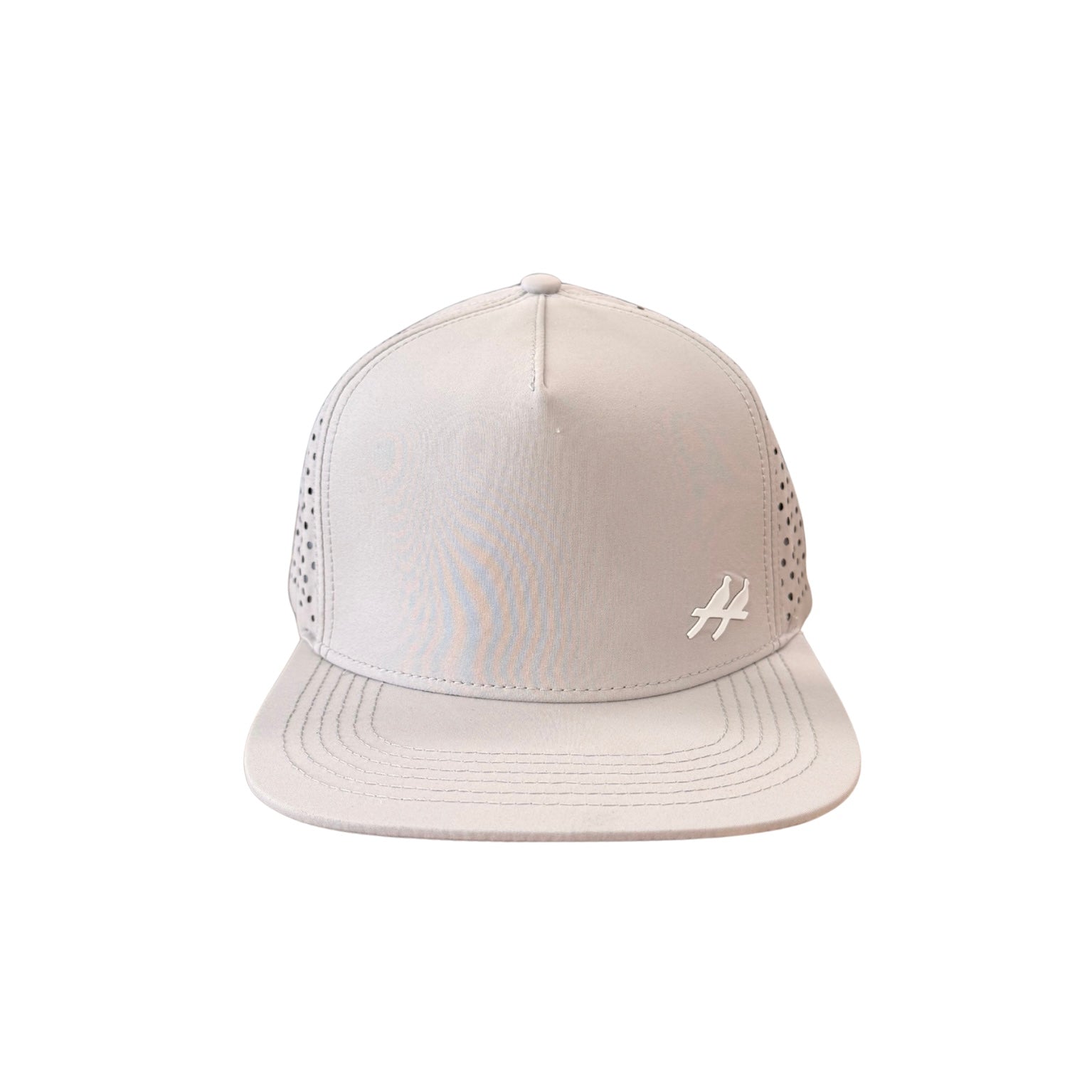 H2O Perforated Small Logo - Grey