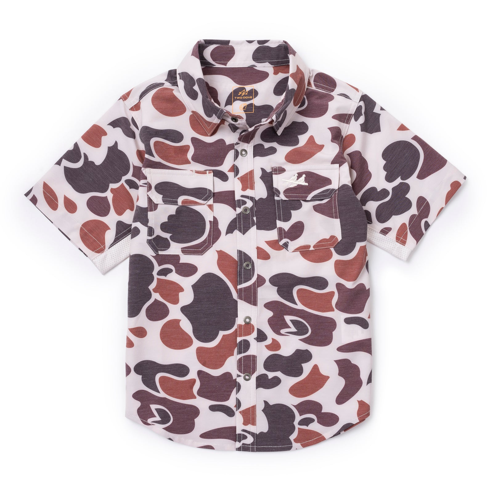 Desert Night Camo V2 Men's Hawaiian Shirt - Infantry Owned Apparel