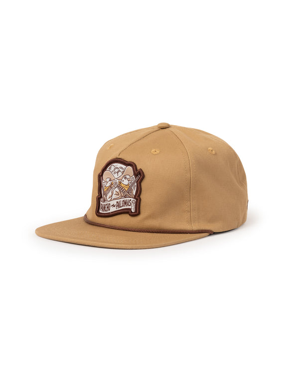 Two Dove Outdoors Cap | Unstructured Woven Patch Tan main image 1
