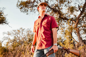 The Rio Ultimate Outdoor Blend Short Sleeve - Maroon