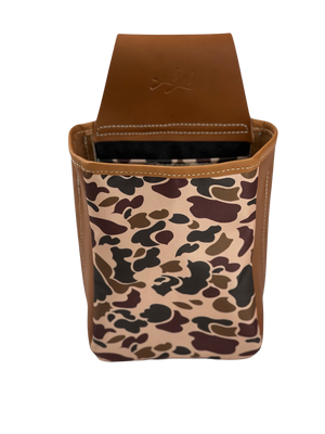 Vintage Camo Tall Shell Bag