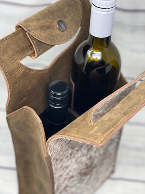 Two Dove Supply Co Wine Bag